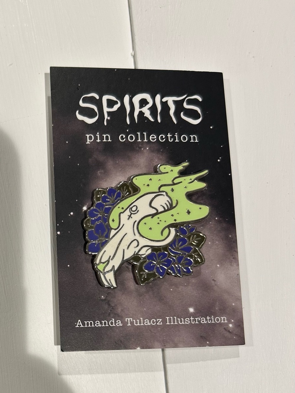 Spirit Skull Enamel Pin